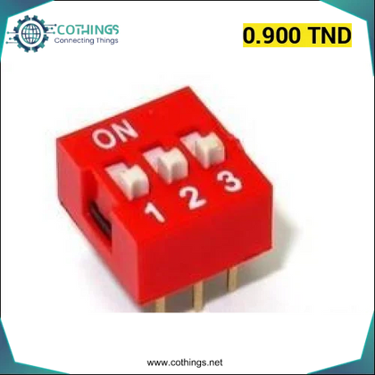 DIP Switch 3 positions - Domotique Tunisie