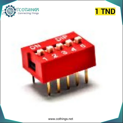 DIP Switch 5 positions - Domotique Tunisie