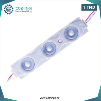 Domino LED étanche DC 12 V Blanc Froid - Domotique Tunisie