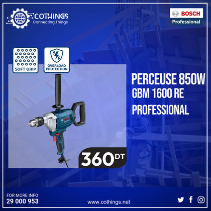 Perceuse 850W GBM 1600 RE PROFESSIONAL BOSCH