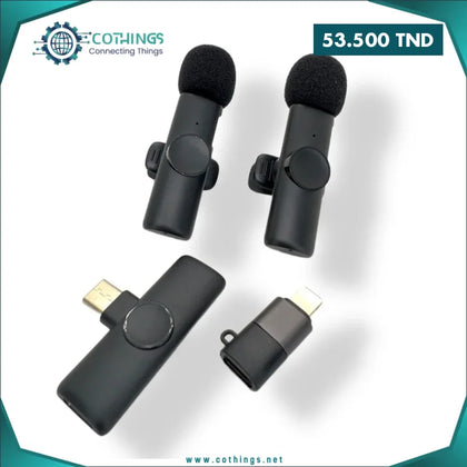 Micro k11 + adaptateur type c iphone - Domotique Tunisie