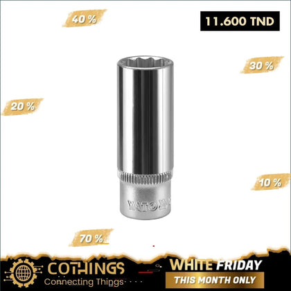 Douille 12Pt Cr-V 1/2