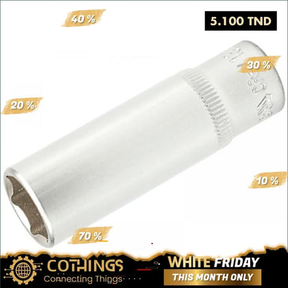 Douille 6Pt  Cr-V.1/4