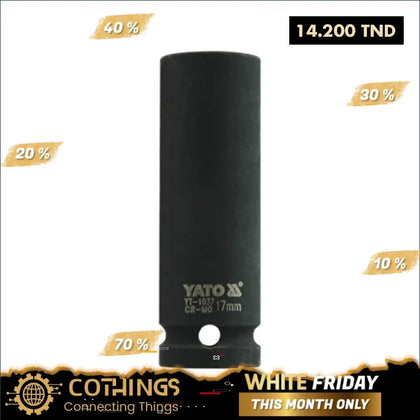 Douille Impact Long.42Cr-Mo1/2