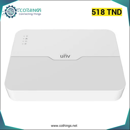 Enregistreur vidéo Uniview NVR301-08LS3-P8 - Domotique Tunisie