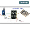 Acheter ESP-12F: Module sans fil d'émetteur-récepteur WIFI de port série distant ESP8266 AP + STA en Tunisie - Disponible au meilleur prix sur CoThings