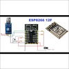 ESP - 12F: Module sans fil d’émetteur - récepteur WIFI de port