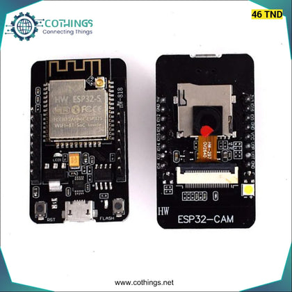 ESP32-CAM-CH340 ESP32 CP2102: Carte Developpement Avec Module Camera