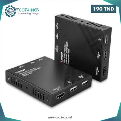 Extender HDMI KVM-120m - Domotique Tunisie
