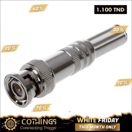 Fiche BNC à visser - Domotique Tunisie