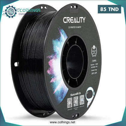 Filament PETG Noir – 1.75 mm – Creality - Domotique Tunisie