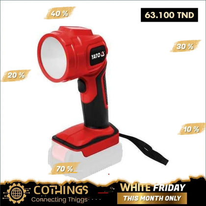 Flaschlight Led 300Lm W/O Battery 18V