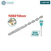 Acheter Foret SDS Plus Carbure Tungstène 10x210mm Pour Béton Maçonnerie TOTAL TAC311003C en Tunisie - Disponible au meilleur prix sur CoThings