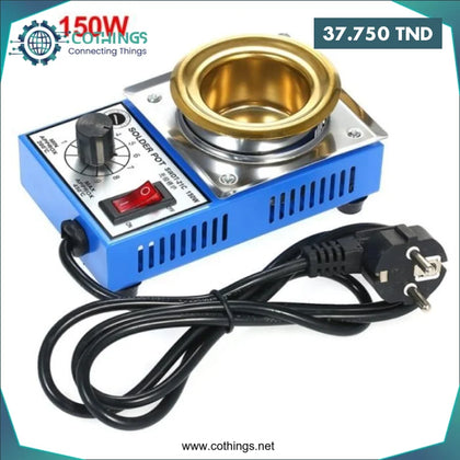 Four de fusion d’étain pour Etamage à température réglable 220 V 150