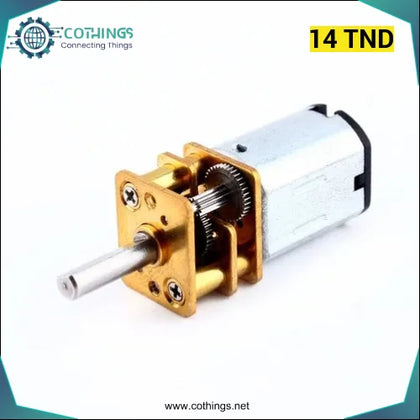 GA12-N20 Moteur de réduction à engrenages en métal 12V 600RPM