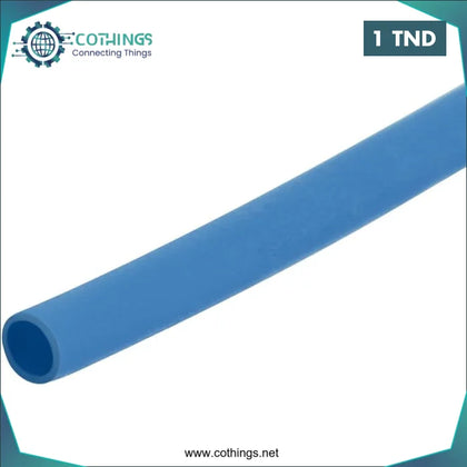 Gaine Thermorectractable 7mm Bleu (1 Metre) Domotique Tunisie