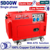 Acheter Groupe électrogène diesel silencieux avec ATS 220 V monophasé 5 kW (4,5 kW nominal)  EMTOP en Tunisie - Disponible au meilleur prix sur CoThings