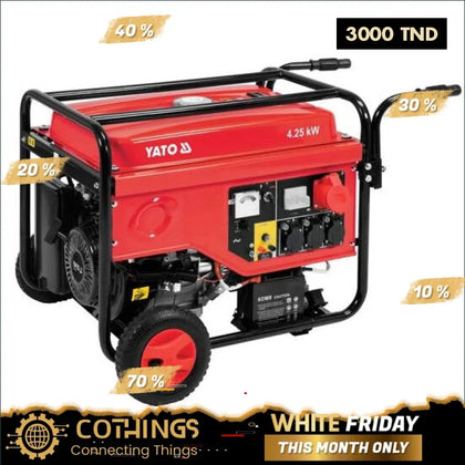 Groupe Electrogene Essnce5500W Avr 220/380V