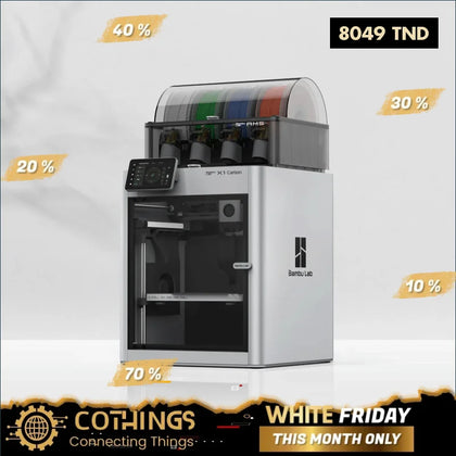 Bambu Lab X1 Carbon Combo - Domotique Tunisie