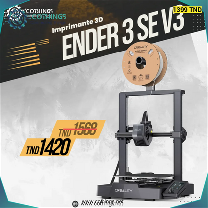 Imprimante 3D Creality Ender-3 V3 - Domotique Tunisie