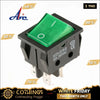 Acheter Interrupteur À Bascule Lumineux Vert KCD4-201 15A/250V en Tunisie - Disponible au meilleur prix sur CoThings