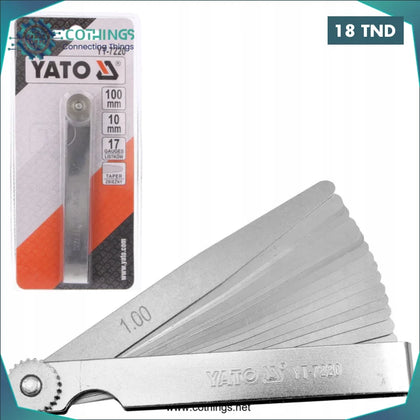 YATO 100 ММ 17LISTS 0,02-1 - Domotique Tunisie