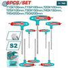 Acheter Jeu De Clés Torx Ergonomiques S2 Chromées 8 Pièces T10 T50 Total THHW80836 en Tunisie - Disponible au meilleur prix sur CoThings