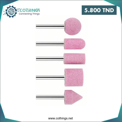 Jeu De Meule / Tige Pour Meuleuse 5pcs AMC/EUR - Domotique Tunisie