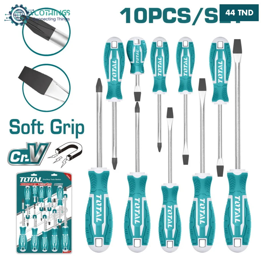 Lot De 10 Embouts Cruciformes PH2 Extra-longs 100mm Magnétiques Uxcell, 1/4 De Pouce