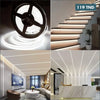 Acheter KIT Bande led lumineuse monochrome 10 Metres-8mm Blanc 6500K avec Télécommande sans fil RF et Alimentation 24V 100W en Tunisie - Disponible au meilleur prix sur CoThings