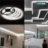 Acheter KIT Bande led lumineuse monochrome 10 Metres-8mm Blanc 6500K avec Télécommande sans fil RF et Alimentation 24V 100W en Tunisie - Disponible au meilleur prix sur CoThings