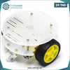 Acheter Kit de châssis de voiture robotisée intelligente 2WD DC3-6V 1:48 (pneu : 66x26 mm) en Tunisie - Disponible au meilleur prix sur CoThings