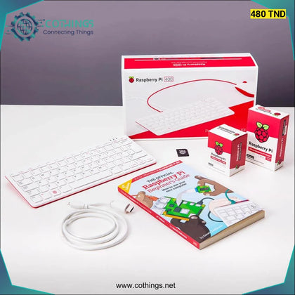 Kit complet d’ordinateur personnel Raspberry Pi 400 (clavier QUERTY)