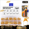 Acheter Kit de condensateurs céramiques multicouches 0,1 uf-10 uf, 500 pièces (Boite en plastique) en Tunisie - Disponible au meilleur prix sur CoThings