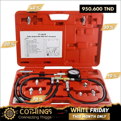 Kit Diagnostic Injecton De Carburant 10Pcs