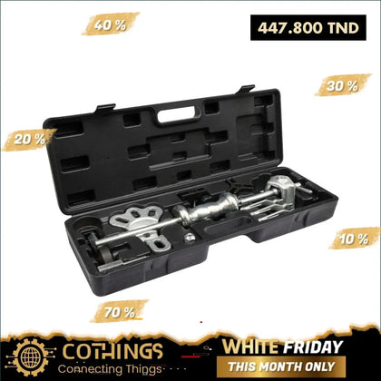 Kit Extracteur D'Innertie Demontage Moyeux - Roulement & Engrenage 16Pcs