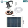 Acheter Kit pompe à eau solaire avec panneau photovoltaïque 9 V / 10 W – Débit 240 L/h avec Tuyau et filtre en Tunisie - Disponible au meilleur prix sur CoThings