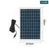 Acheter Kit pompe à eau solaire avec panneau photovoltaïque 9 V / 10 W – Débit 240 L/h avec Tuyau et filtre en Tunisie - Disponible au meilleur prix sur CoThings