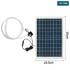 Acheter Kit pompe à eau solaire avec panneau photovoltaïque 9 V / 10 W – Débit 240 L/h avec Tuyau et filtre en Tunisie - Disponible au meilleur prix sur CoThings