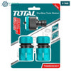 Acheter Kit Raccords Rapide Demi Pouce 3 Pièces Pour Tuyau Arrosage Total THWS030301 en Tunisie - Disponible au meilleur prix sur CoThings
