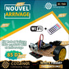 KIT Robot Voiture 2WD esp8266-wifi suiveur detecteur d’obstacles