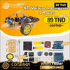 Acheter Kit Robot Voiture Intelligente 2WD éviteur d’obstacles (2 roues) en Tunisie - Disponible au meilleur prix sur CoThings