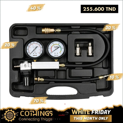 Kit Testeur D'Etanchiete De Culasse 0.7Mpa  4Pcs