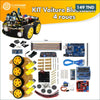 Acheter Kit Voiture 4WD Bluetooth 4 roues en Tunisie - Disponible au meilleur prix sur CoThings