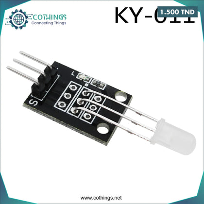 KY-011 Module LED bicolore 5 mm - Domotique Tunisie