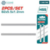 Acheter Lames De Rabot 82x5.5x1.2mm Pour Raboteuse Pro TOTAL TAC618201 en Tunisie - Disponible au meilleur prix sur CoThings