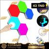 Acheter Lampe murale Hexagon à capteur tactile RGB 5W 1+6 en Tunisie - Disponible au meilleur prix sur CoThings