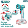 Acheter Lampe Torche Sans Fil 20V TOTAL P20S 450 Lumens TWLI2058 en Tunisie - Disponible au meilleur prix sur CoThings