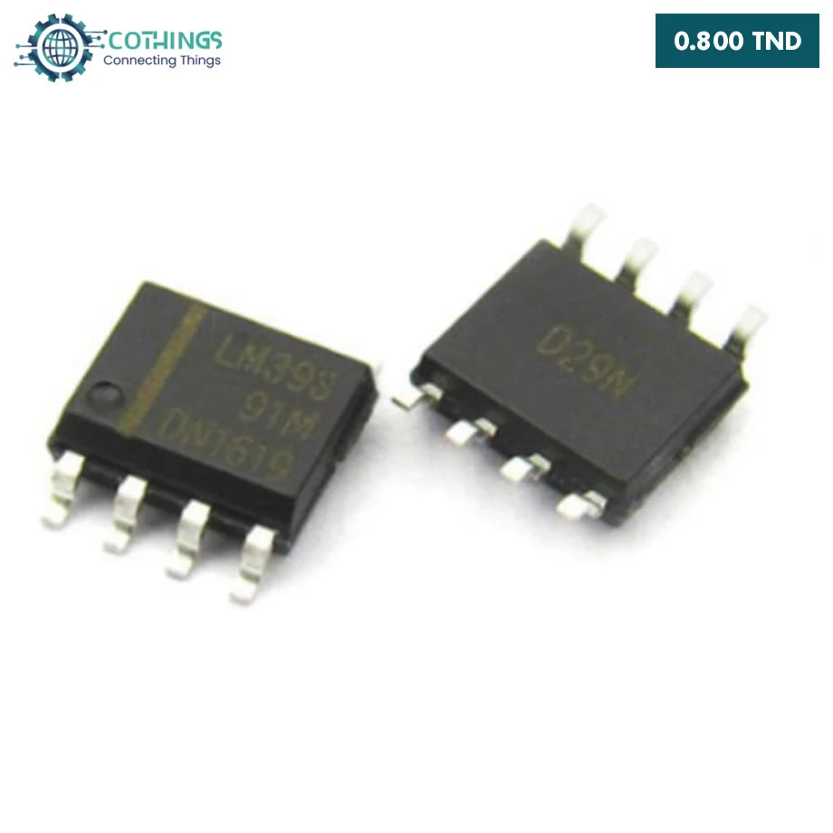 LM393M SMD basse puissance basse tension de décalage double comparateur ...