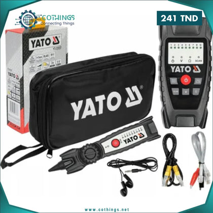 Localisateur & Testeur De Cable Reseau RJ11 & RJ45 Resistant Aux Interferences